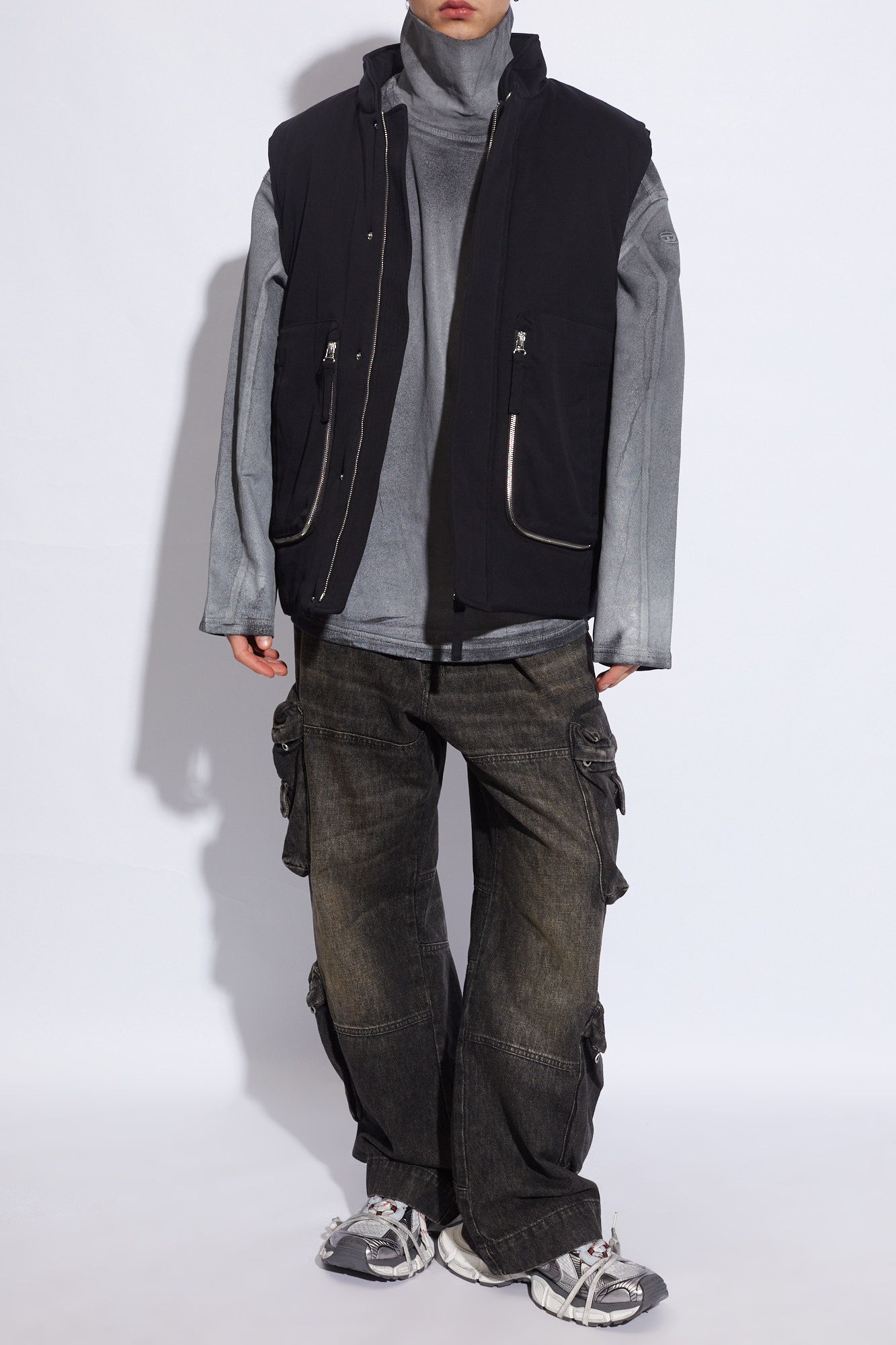 Black 'Astro' puffer vest Helmut Lang - Vitkac Canada